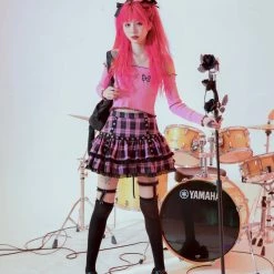 Summer 2022 [Evil Tooth] Not Your Sweetheart Mini Skirt