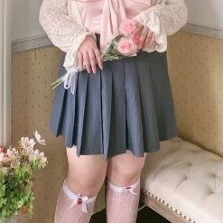 Peiliee Shop New Arrivals Strawberry Flavor Lace Socks