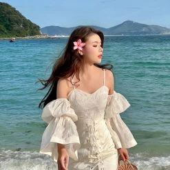 Boss JIA River Flows In Springtime Mini Dress Summer 2022