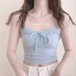 RIBERRY [Basic] Set Yourself Free Vest Top New Arrivals