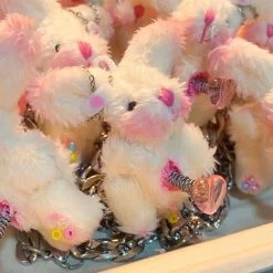 YOKO New Arrivals Bad Lil Bunny Doll Hairpin / Necklace