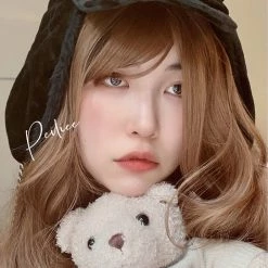 Nakiss New Arrivals Devil Doll Baseball Cap Faux Fur