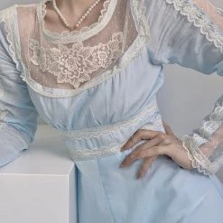 Summer 2022 Princess Diary Vintage Inspired Gunner Sax Style Dress