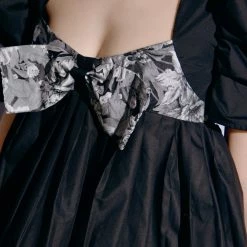 SEC-FLY New Arrivals The Dark Garden Mini Dress