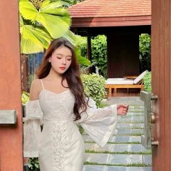 Boss JIA River Flows In Springtime Mini Dress Summer 2022