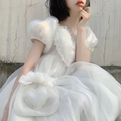 NOLOLITA Sugar Cloud Heart Mini Bag