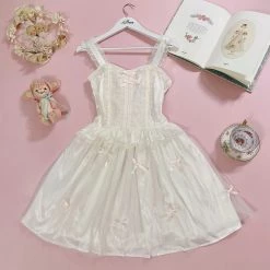 Le Flacon Leflacon [Pre-order] 'Fairy Dust' Dreamy Lace JSK Summer 2022