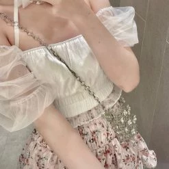 Arilf New Arrivals Minty Cloud Mini Dress Set