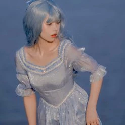 Visible Milky Way New Arrivals The Sunset Mermaid Lolita Fashion Dress