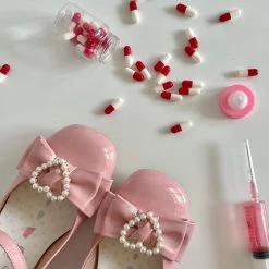 Kaguya New Arrivals [Pre-order] Sweet Ballerina Doll Mid-heel Sandal