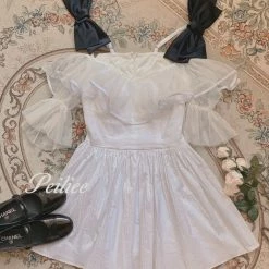 One To Land [Premium Selected] Moonlight Memory Mini Dress