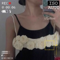 [Customized] Handcrafted Rose Bralette New Arrivals