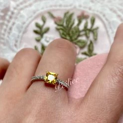 Peiliee Shop Princess Bella Crystal Ring New Arrivals