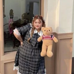 DAJUN [Curve Beauty] High School Sweet Girls Dress Summer 2022