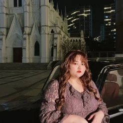 DAJUN [Curve Beauty] Roma Holidays Lace Vintage Dress New Arrivals