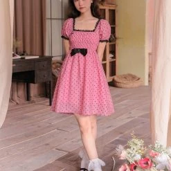 12 Studio Raspberry Chocolate Cake Vintage Dress