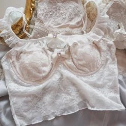 Japanese Lingerie Taro Fudge Lace Bralette New Arrivals