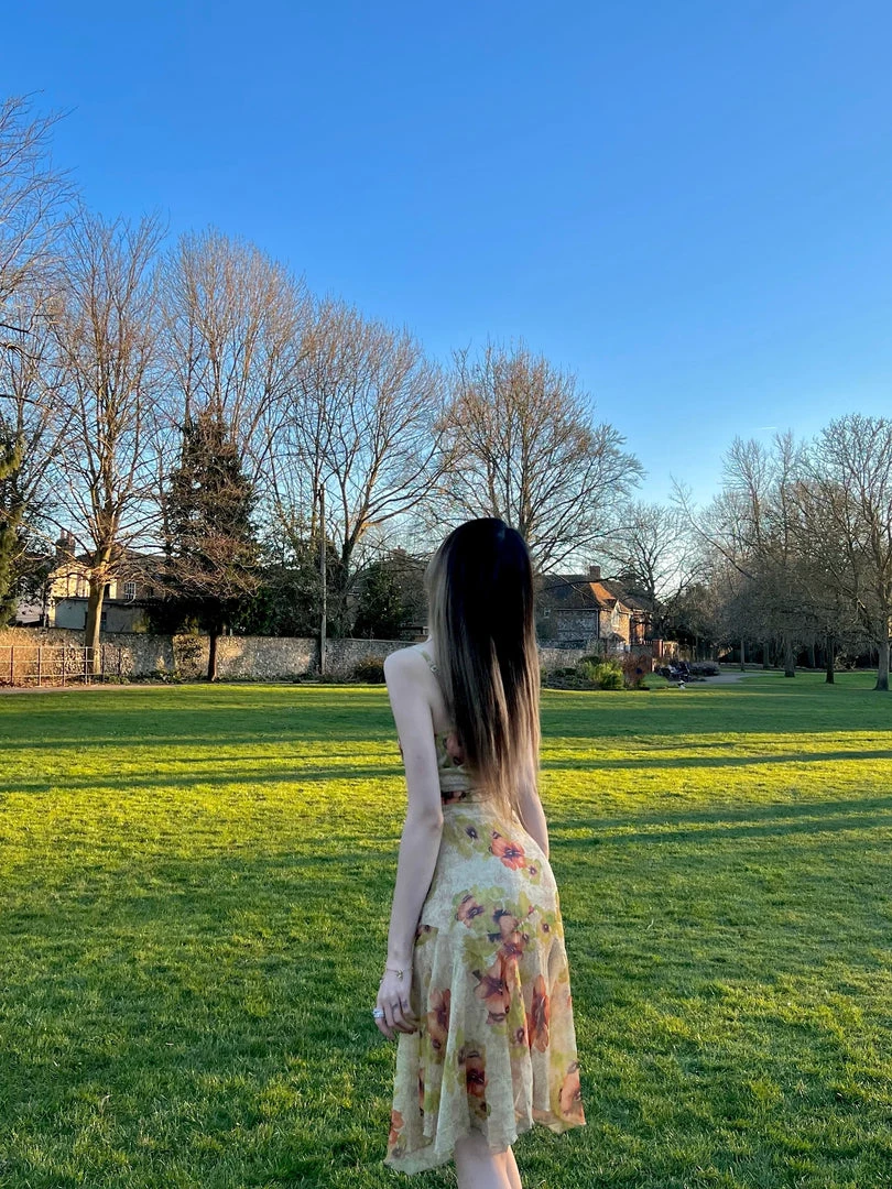 Arilf Pomegranate Flower Sea Floral Dress 8 Arilf Pomegranate Flower Sea Floral Dress