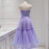 [Customized] Lavender Romance Wedding Bridal Dress