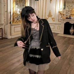 Peiliee Shop [Sweden Warehouse] Moonlight Melody Corset With Bones Last Chance