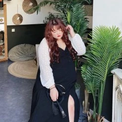 DAJUN [Curve Beauty] The Night Waltz Velvet Dress New Arrivals