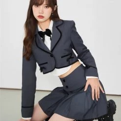 Mummy Cat La Lisa School Girl Suit Set