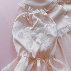 First Love Babydoll Satin Shirt Le Flacon