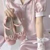 Kaguya New Arrivals [Pre-order] Sweet Ballerina Doll Mid-heel Sandal