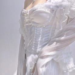 MANXI VINTAGE Butterfly Glaze Corset With Bones New Arrivals