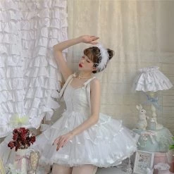 Dark Star Island Ballerina By The Mirror Inner Puffy Tutu Skirt With Shorts