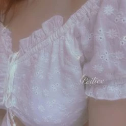 Parision New Arrivals [Parisian Style - From Sweden] Angelic Cotton Dream Set