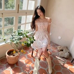 Mummy Cat Summer 2022 Pure Romance Floral Princess Dress