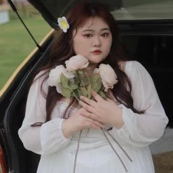 DAJUN [Curve Beauty] Spring Garden Fairy Chiffon Dress Summer 2022