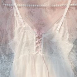 Japanese Lingeire New Arrivals [Back To Stock] Moonlight Lace Lingerie Dress