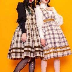 Peiliee Shop Ribbon Doll Lace Stocking