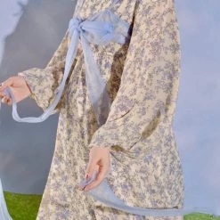 SEC-FLY Poem Of The Garden Floral Dress Set