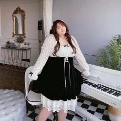 DAJUN [Curve Beauty] The Night Fairy Vintage Dress