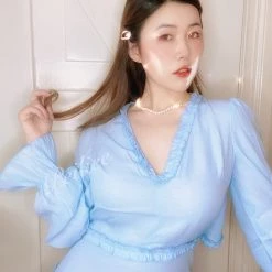 Parision [From Sweden] Rhine Melody Mini Dress New Arrivals