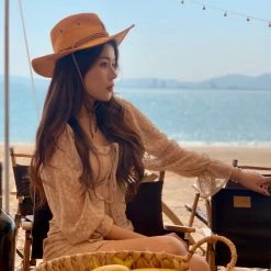 Boss JIA [Premium Selected] Westwrold The Journey Into Night Lace Dress New Arrivals