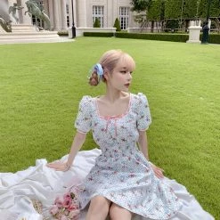 Peiliee Shop X Chic Memories [Exclusive To PeilieeShop ] Oil Painting Girls Dress