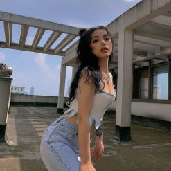 Ricchie New Arrivals [Handmade] Snow Angel Corset