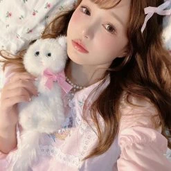 Milk Tooth Kitty In My Basket Babydoll Dress