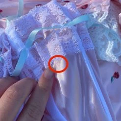 Peiliee Studio [Sweden] Lavender Dreams Handmade Satin Corset