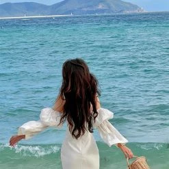 Boss JIA River Flows In Springtime Mini Dress Summer 2022