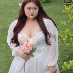 DAJUN [Curve Beauty] Spring Garden Fairy Chiffon Dress Summer 2022