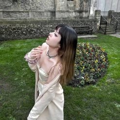 Peiliee Shop [Arilf] Moonlight Melody Corset With Bones Last Chance