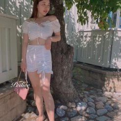 Parision New Arrivals [Parisian Style - From Sweden] Angelic Cotton Dream Set