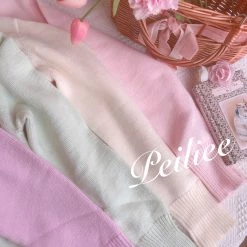 Peiliee Shop [By Peilieeshop] The Dancing Swan Soft Cardigan New Arrivals