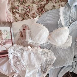 Japanese Lingerie Angel Ribbon For Stars And Roses Bra Set 51 Japanese Lingerie Angel Ribbon For Stars And Roses Bra Set