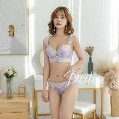 Miss KIKI (Curve Size Included) Mermaid Story Soft Bra Set [Premium Selected Japanese Brand]